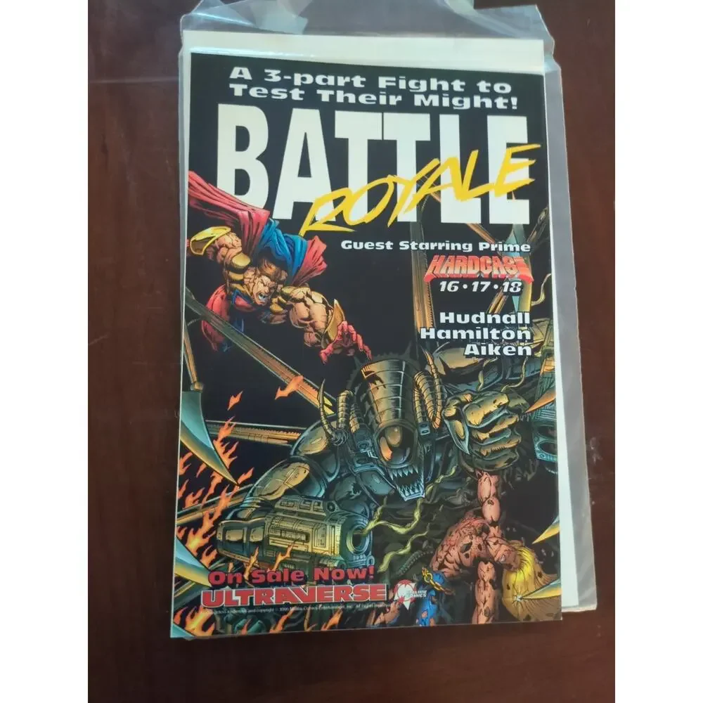 1995 MALIBU COMICS ULTRAVERSE THE NIGHT MAN #1